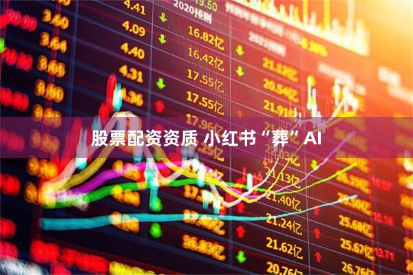 股票配资资质 小红书“葬”AI
